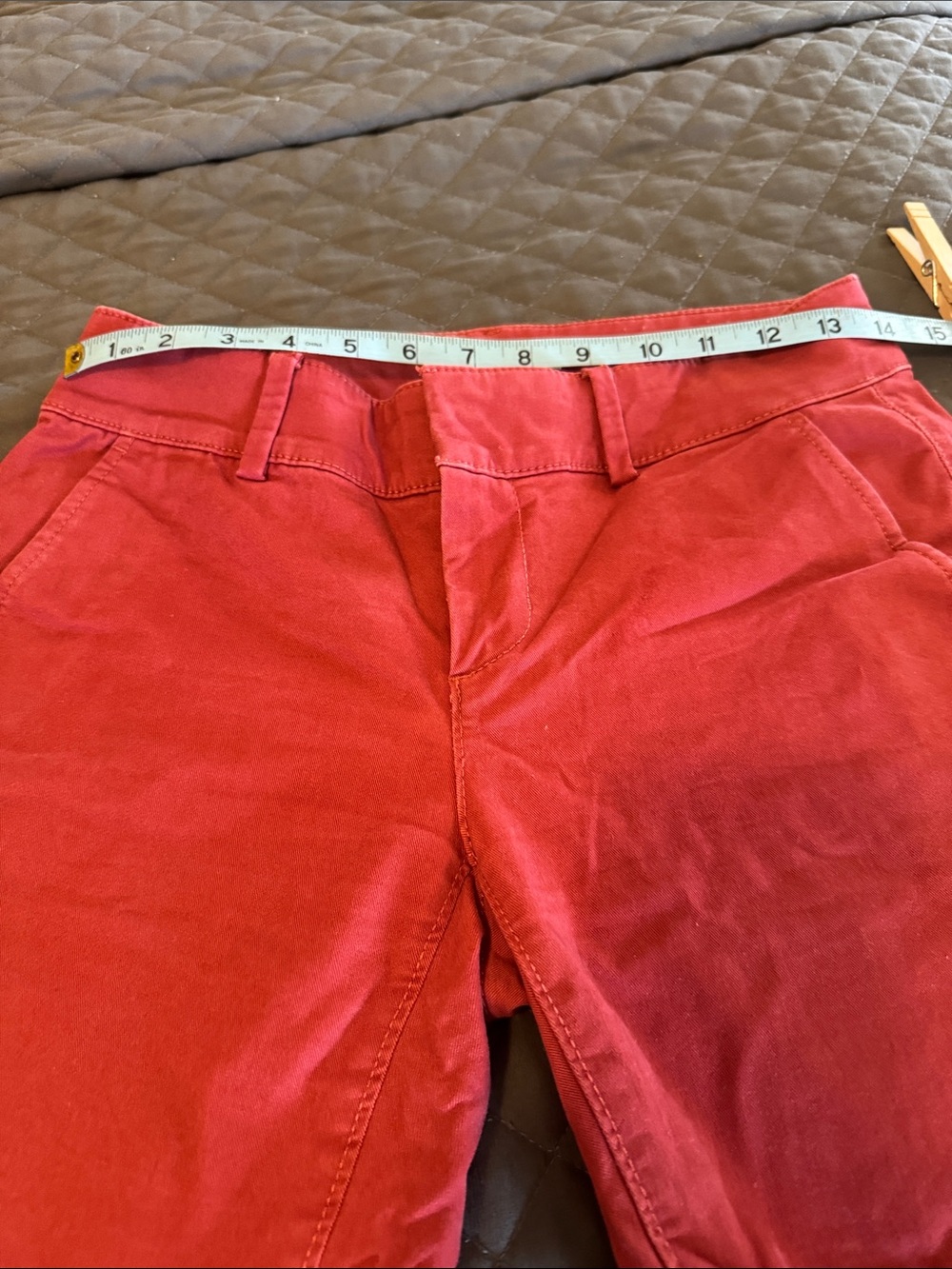 Women’s Red Chino Pants - Classic Casual Fit